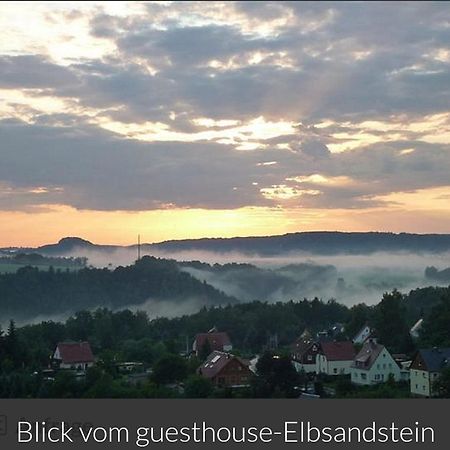 Guesthouse Elbsandstein App. Bastei Rathmannsdorf المظهر الخارجي الصورة